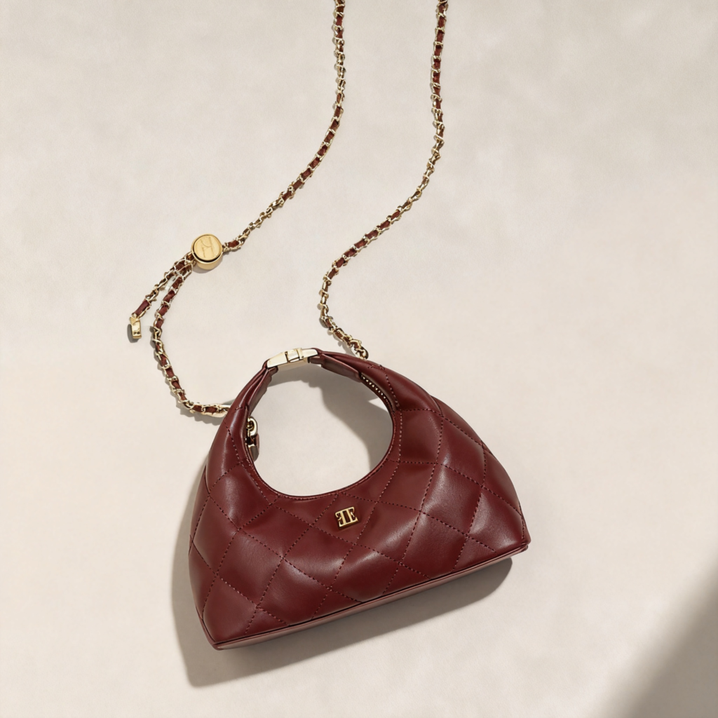 Crescent Pea Crossbody Bag