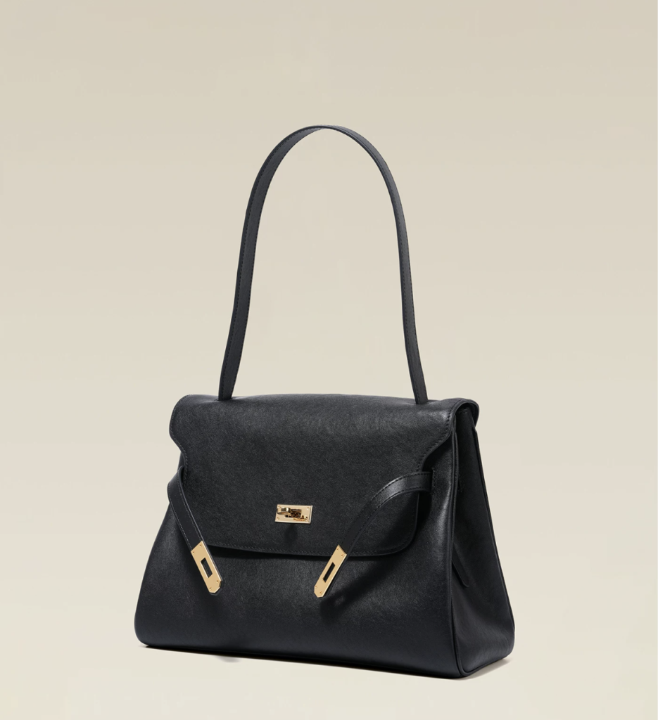 Midbound Narrative Head layer Leather Kelly Bag