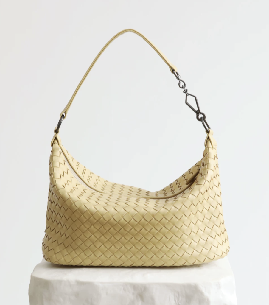 Vintage woven handbag