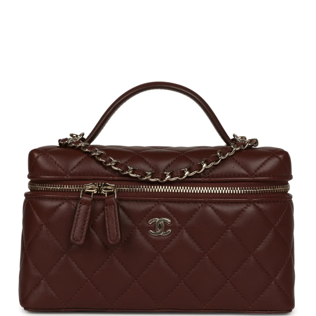 Chanel Vanity Case （Brick Red）