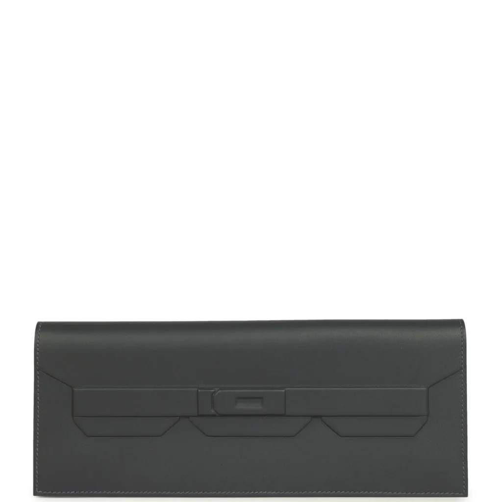 Hermes Birkin Shadow Clutch Ardoise