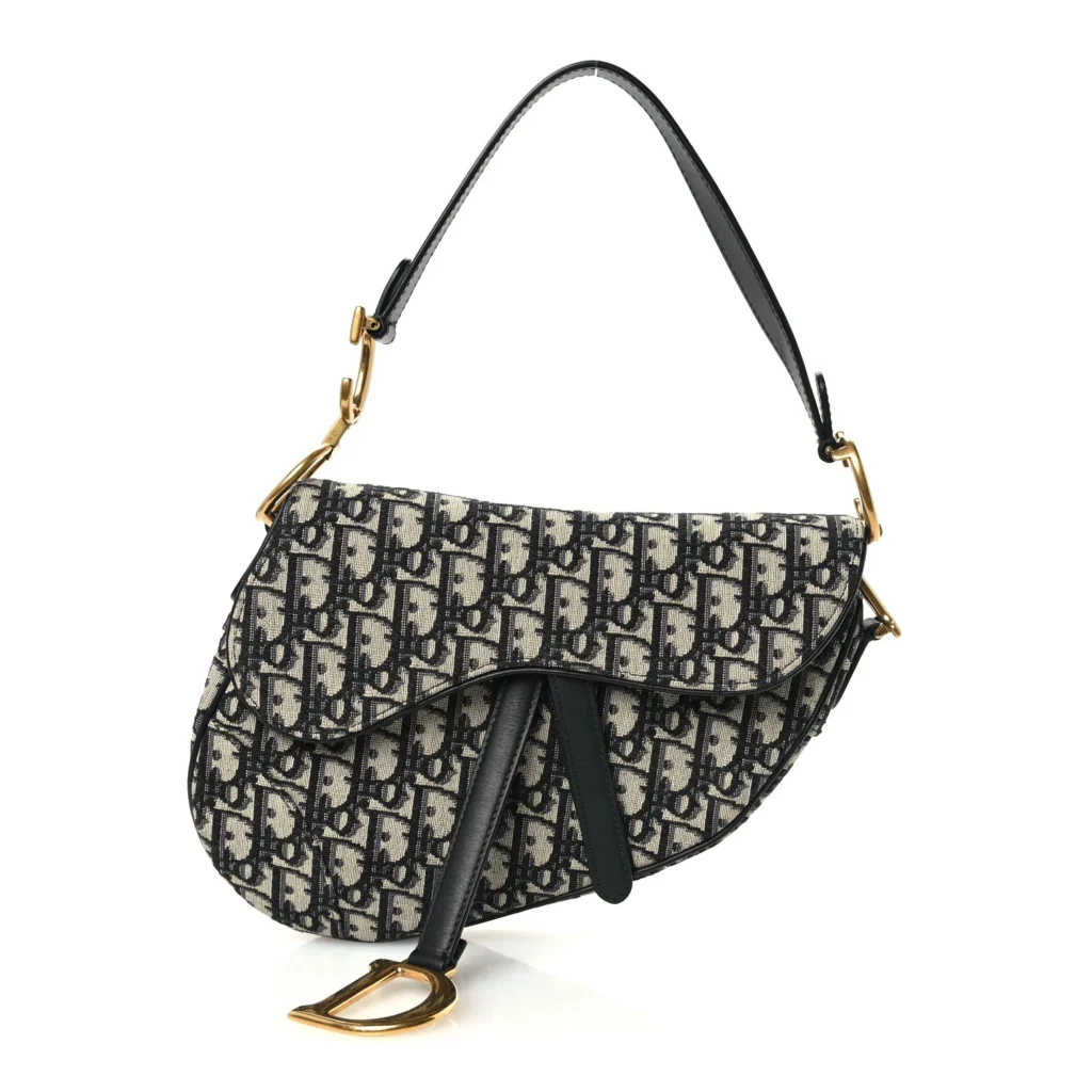 Dior Saddle Bag Classic jacquard pattern