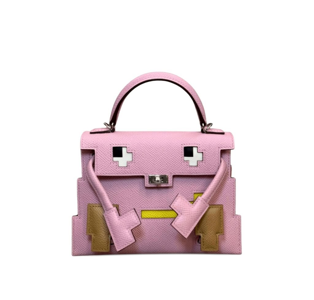 Hermes Pink Picto Kelly Doll