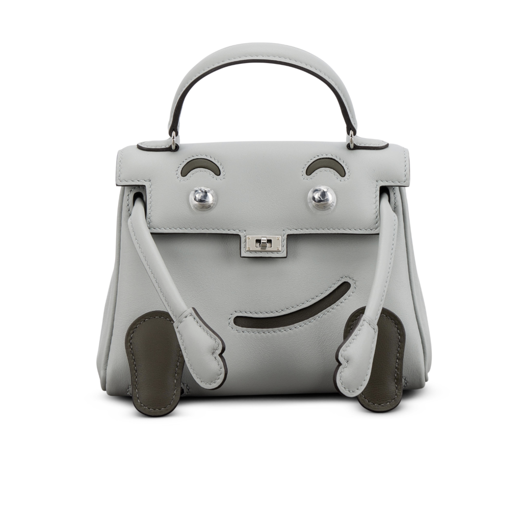 Hermes Grey Kelly Doll